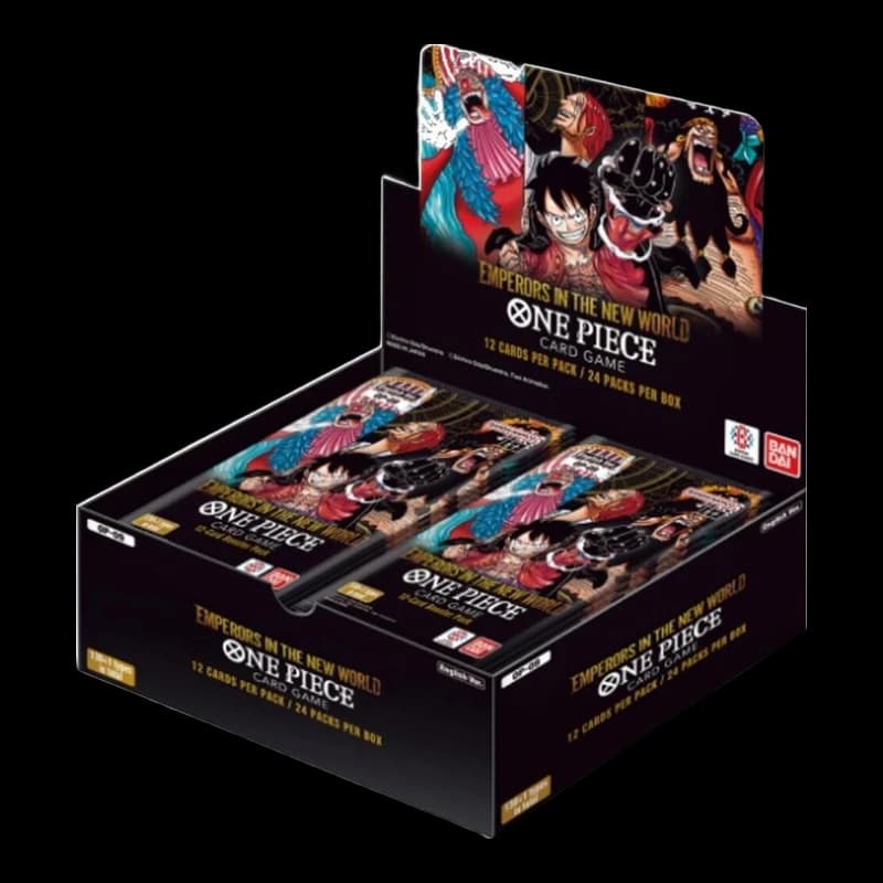 One Piece OP09 Emperors in the New World Booster Display