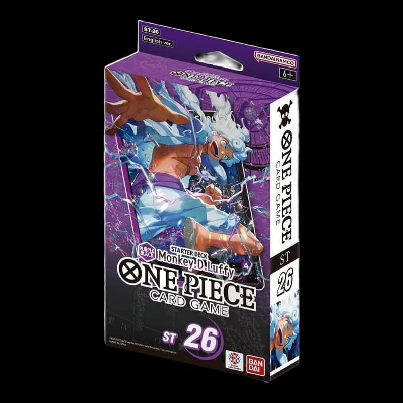 One Piece ST26 PURPLE/BLACK Monkey.D.Luffy Starter Deck