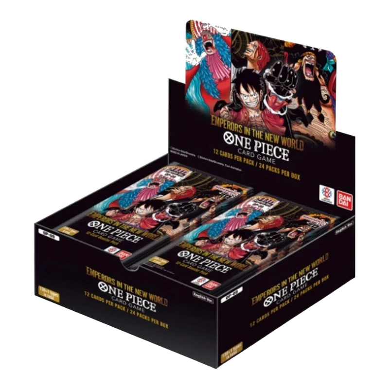 One Piece OP09 Emperors in the New World Booster Display