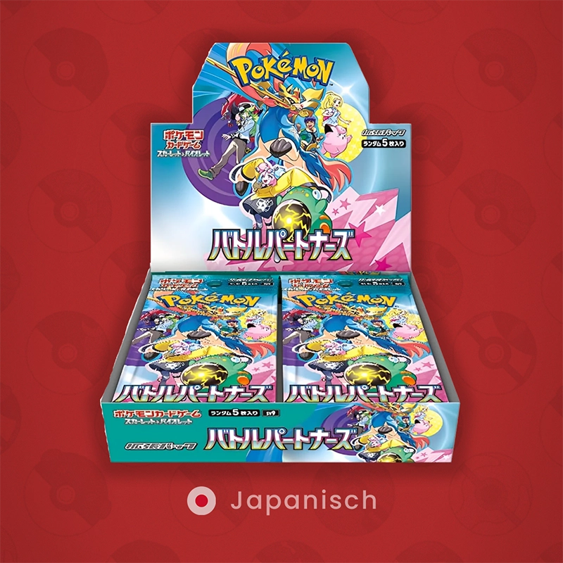 Pokemon Battle Partners Booster Display Japanisch