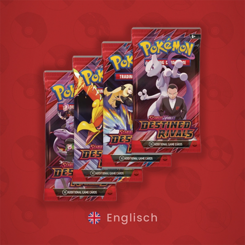 Pokemon Destined Rivals Booster Englisch