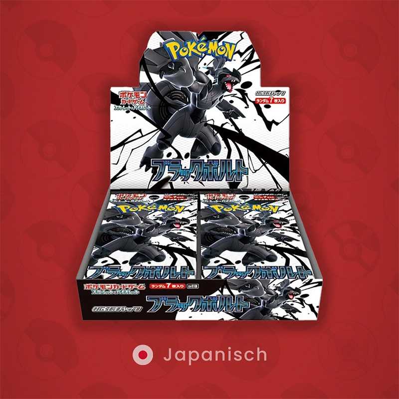 Vorbestellung: Pokemon Black Bolt Booster Display