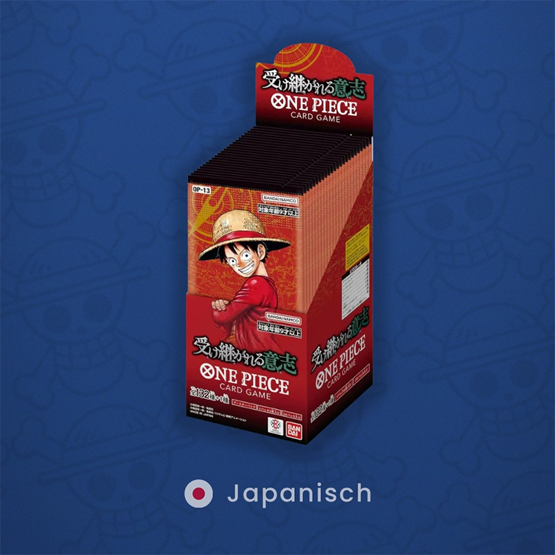 One Piece OP13 Booster Display - The Three Brothers JP